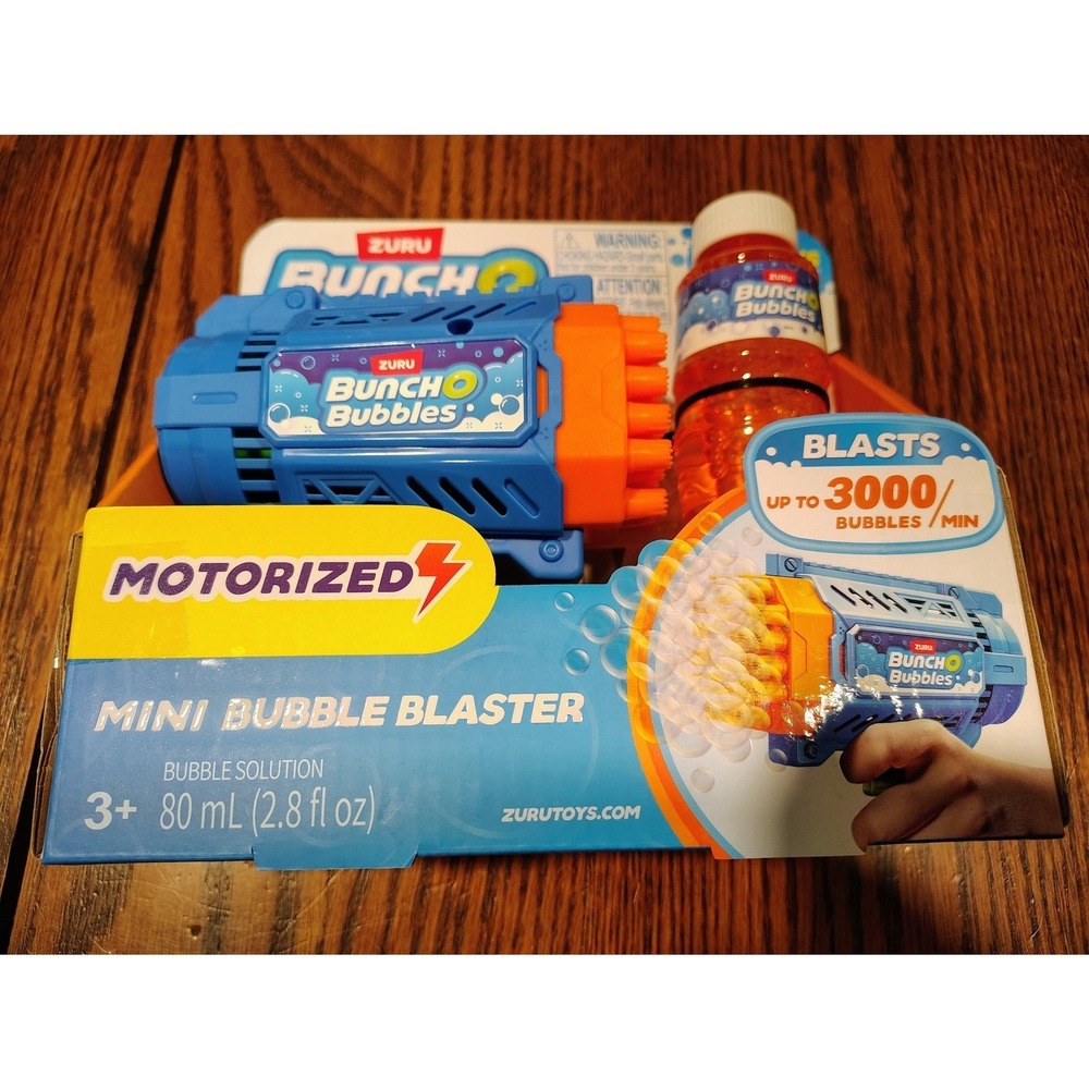 ZURU Bunch O Bubbles Motorized Mini Bubble Blaster Toy 80 mL (MPN 56414)